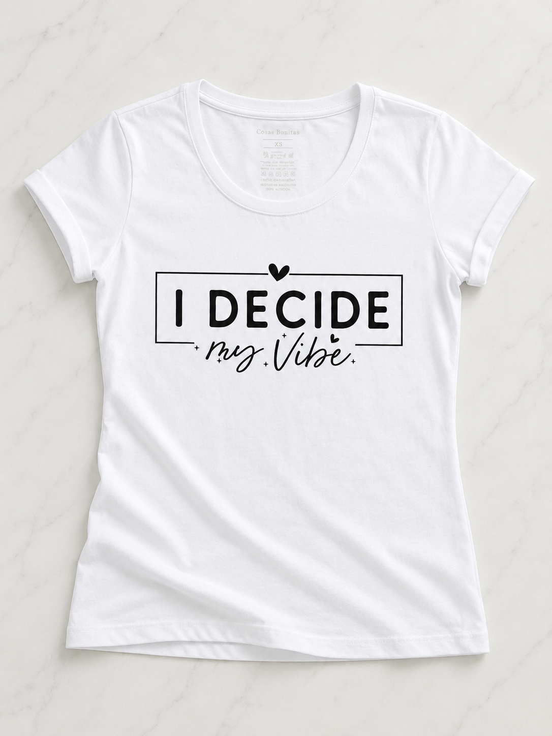 T-shirt I Decide My Vibe - foto 1