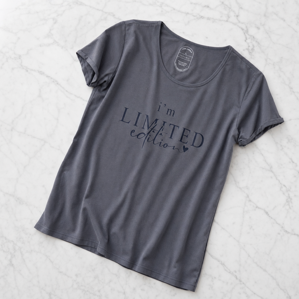 T-shirt I'm Limited Edition grigia
