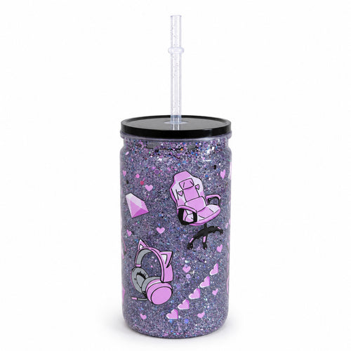 Snowglobe Tumbler Gamer Mode — Pronta Consegna