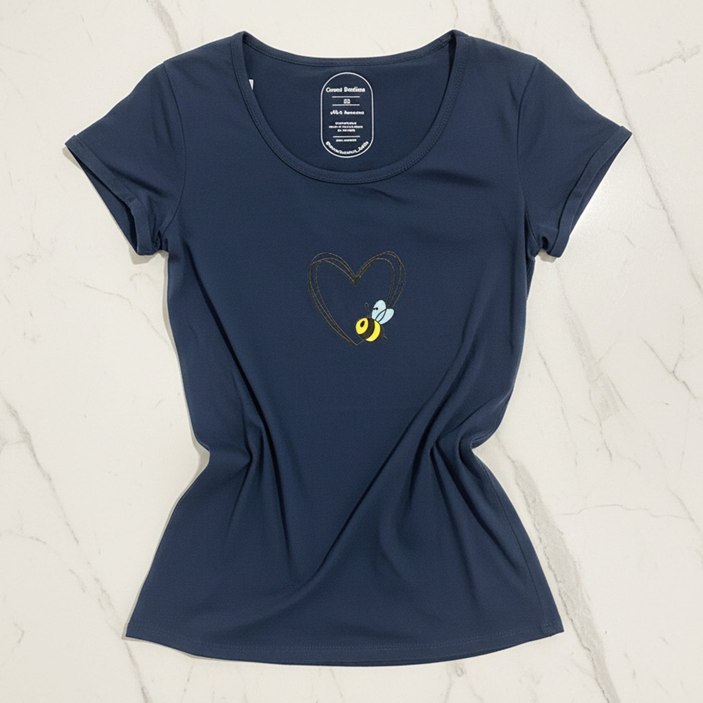 T-shirt Bee Love Teens - vista frontale stampa ape