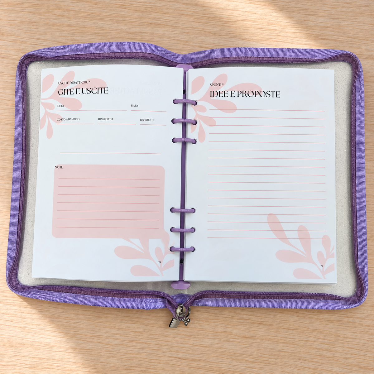 Pagine Gite e uscite didattiche e Idee e proposte dell'Agenda della Rappresentante di Classe