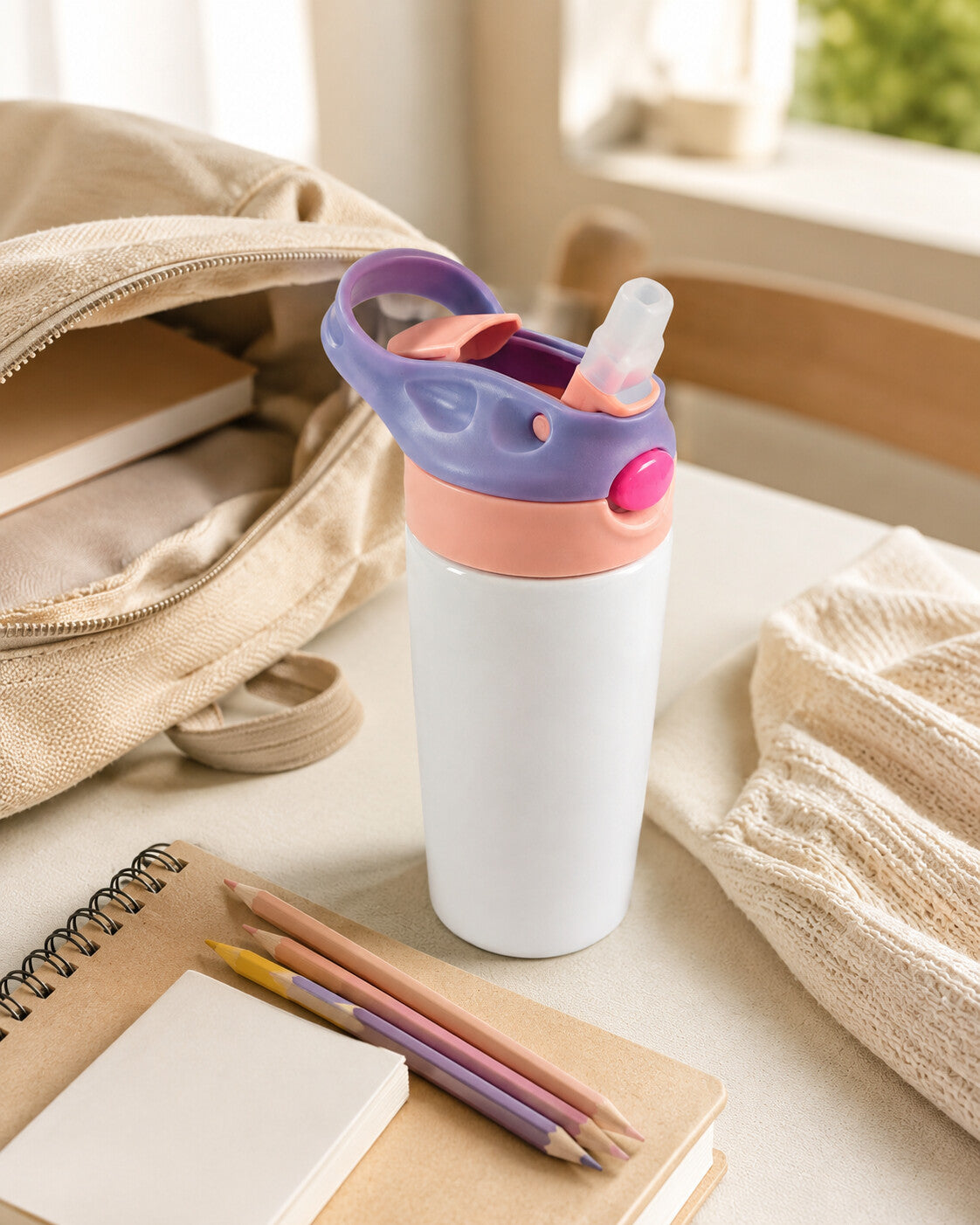 Borraccia MATEO – Acciaio Inox Termica Antigoccia 350ml per Bambini