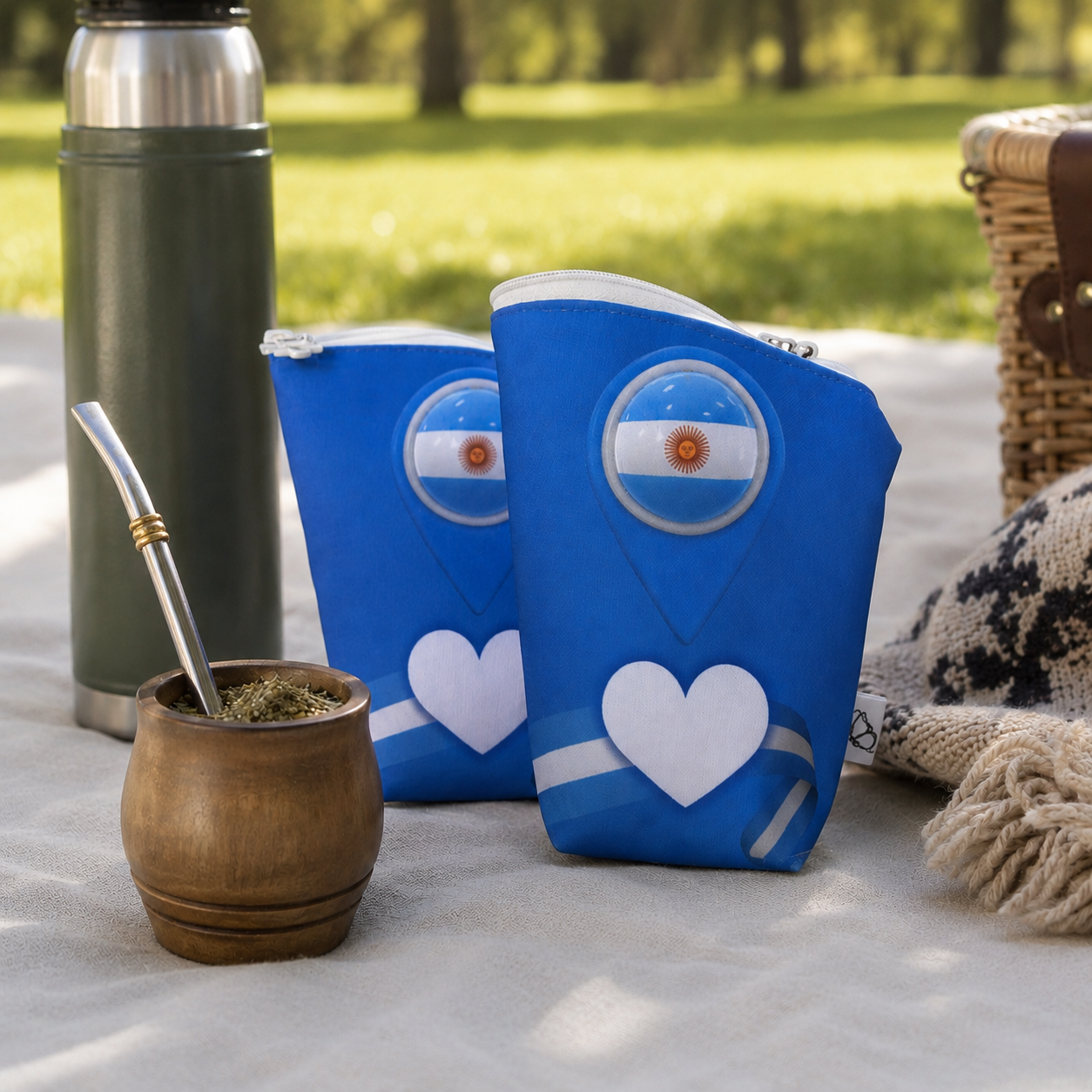 Set mate argentino Mi País in uso, lifestyle