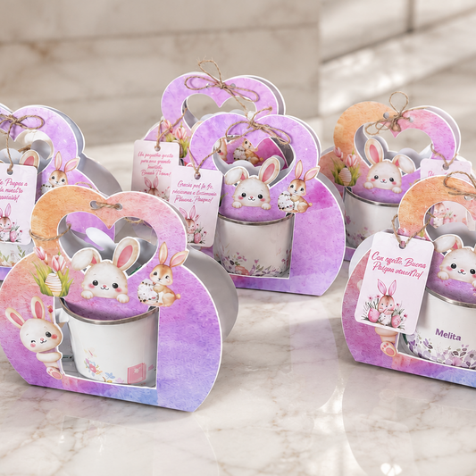 Confezione Regalo — Scatola, Nastro e Biglietto