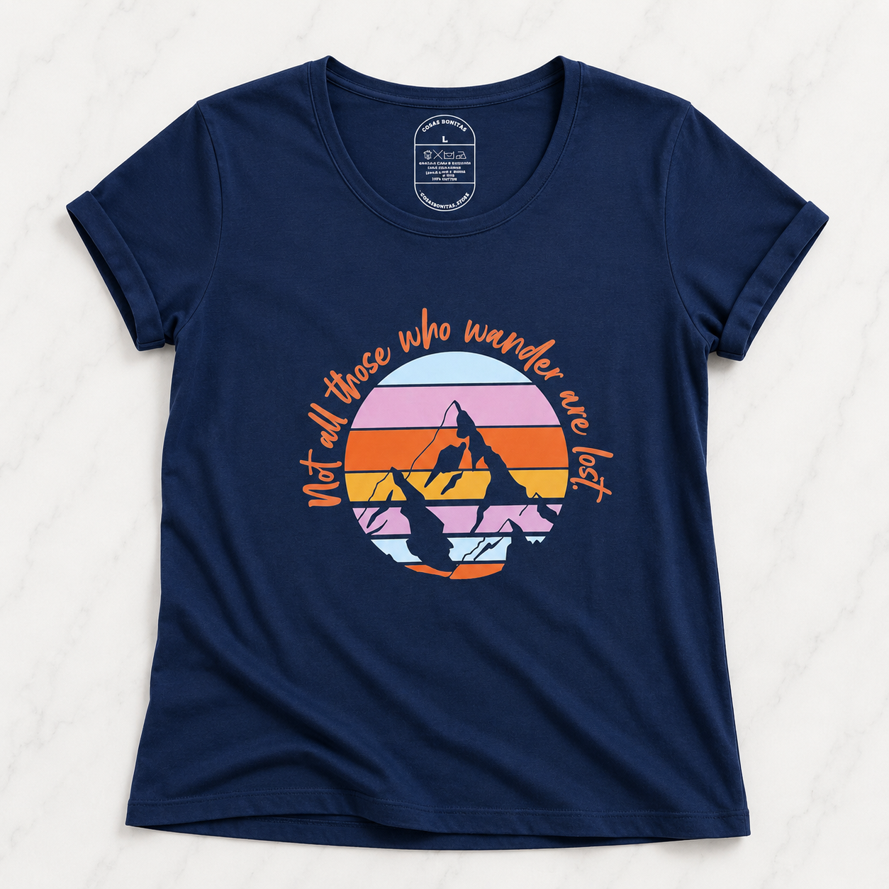 T-shirt Not All Those Who Wander Are Lost - foto 1