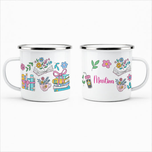 Tazza ALBA - Smaltata in Metallo 380ml - foto 2