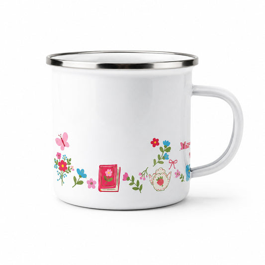 Tazza ALBA - Smaltata in Metallo 380ml - foto 1