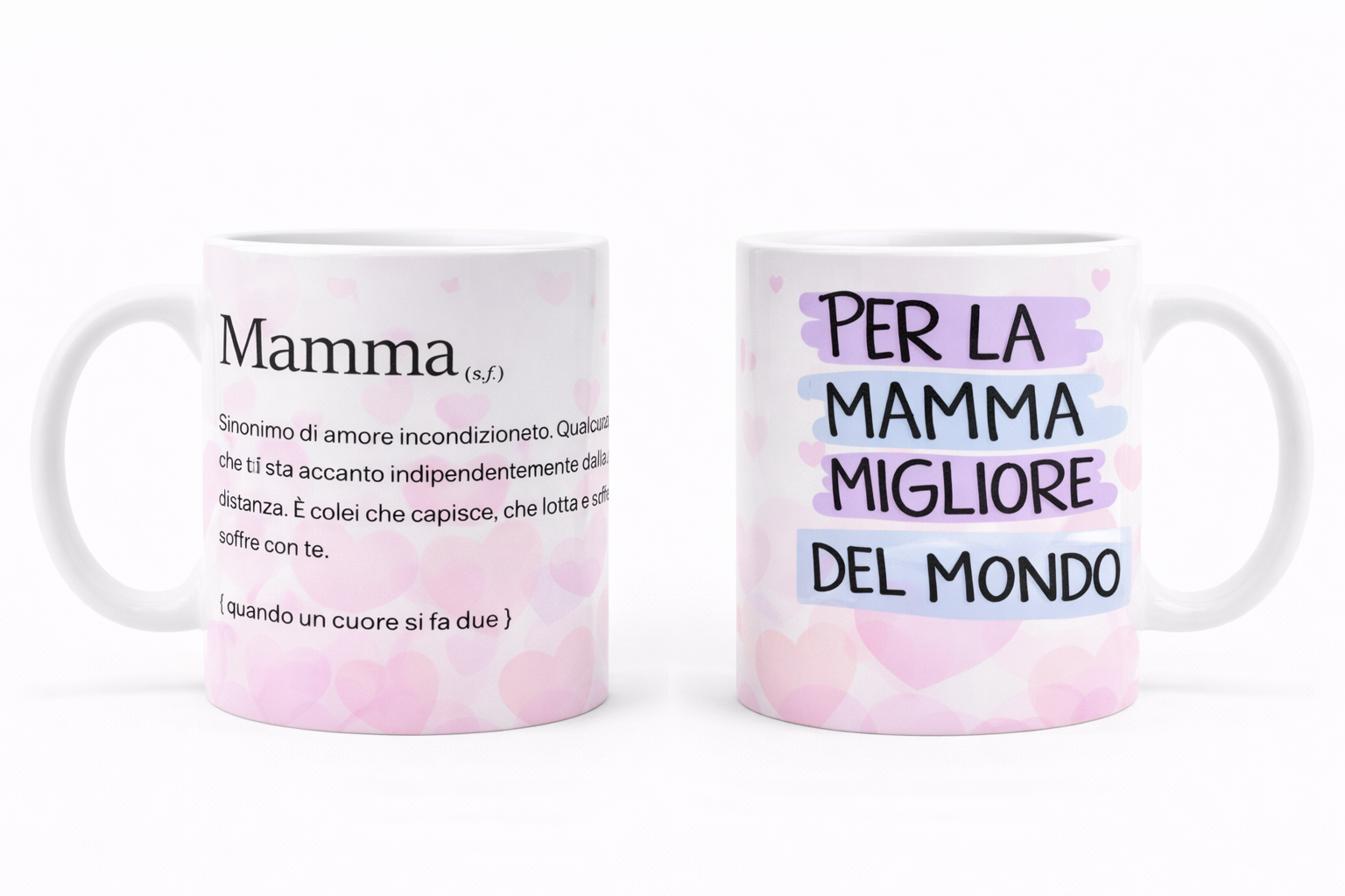 Tazza personalizzata Per la Mamma migliore del mondo con nome