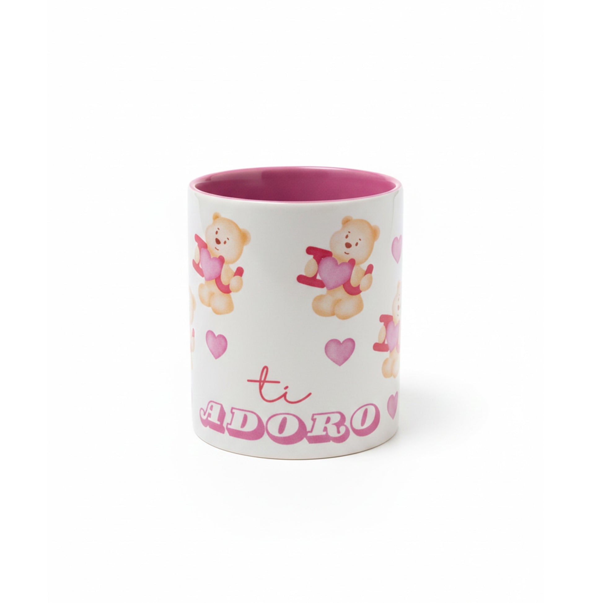 Tazza Ti Adoro ceramica - fronte