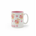 Tazza Ti Adoro in ceramica - retro con scritta