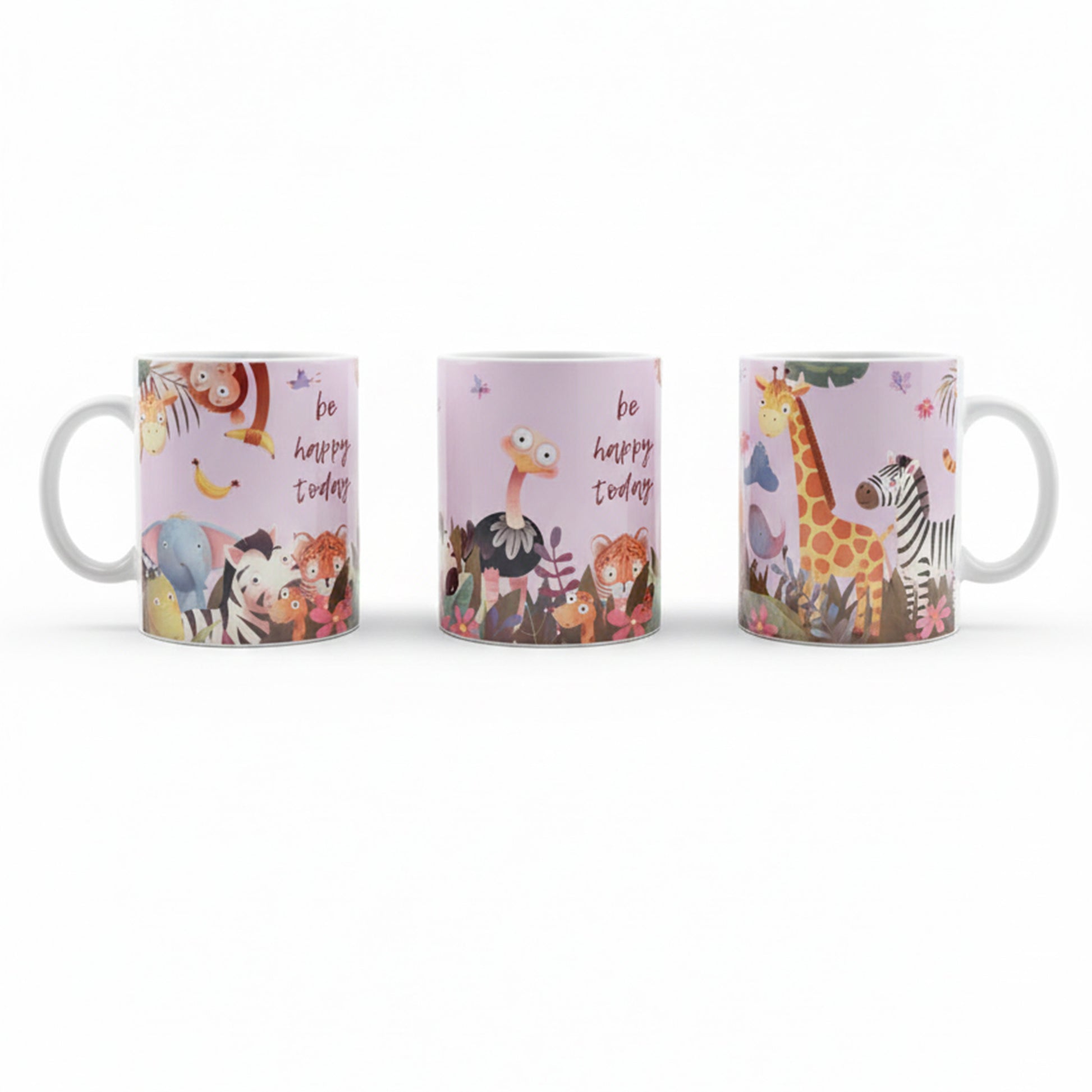 Tazza bambini Be Happy Today - vista singola