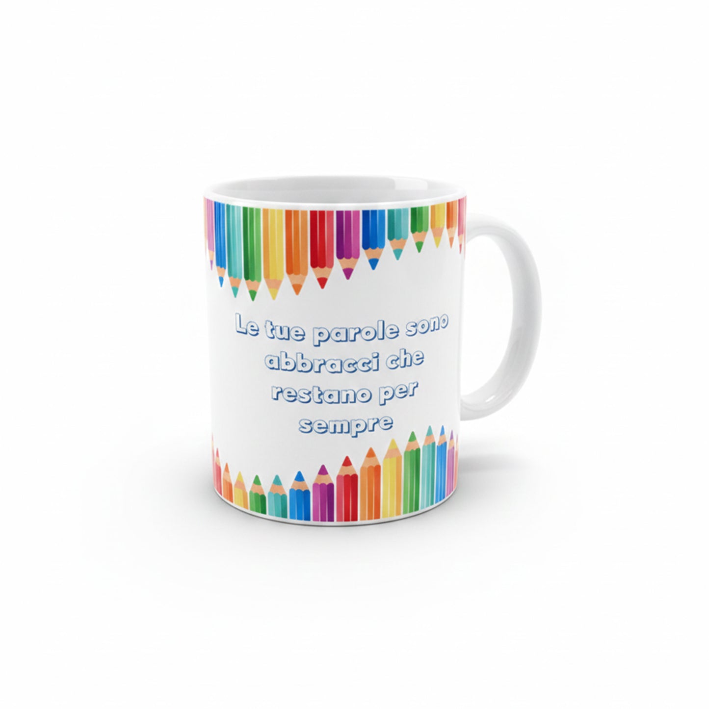 Tazza maestra matite colorate - retro