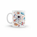 Tazza design astronauta bianca - fronte