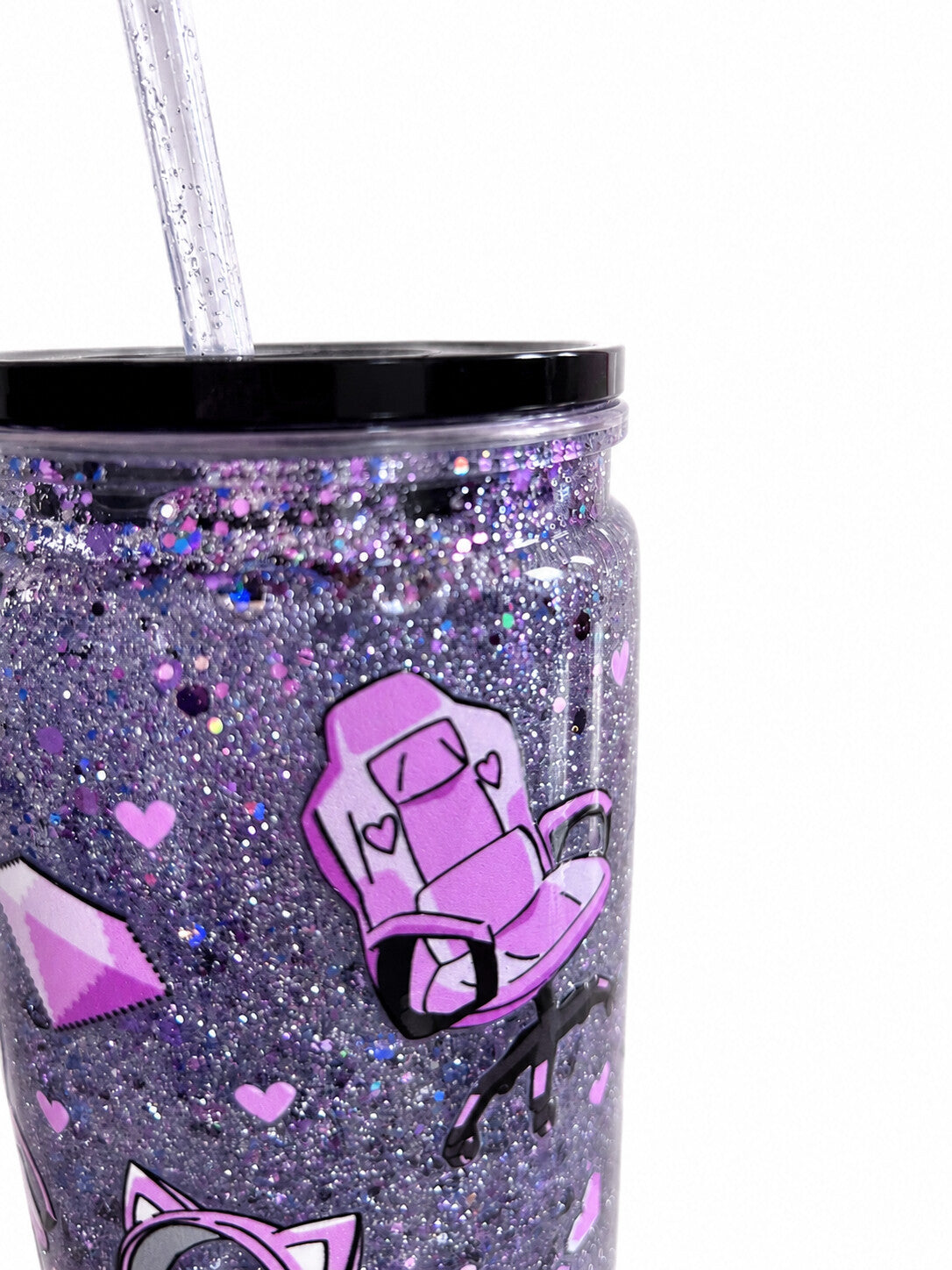 Snowglobe Tumbler Gamer Mode — Pronta Consegna
