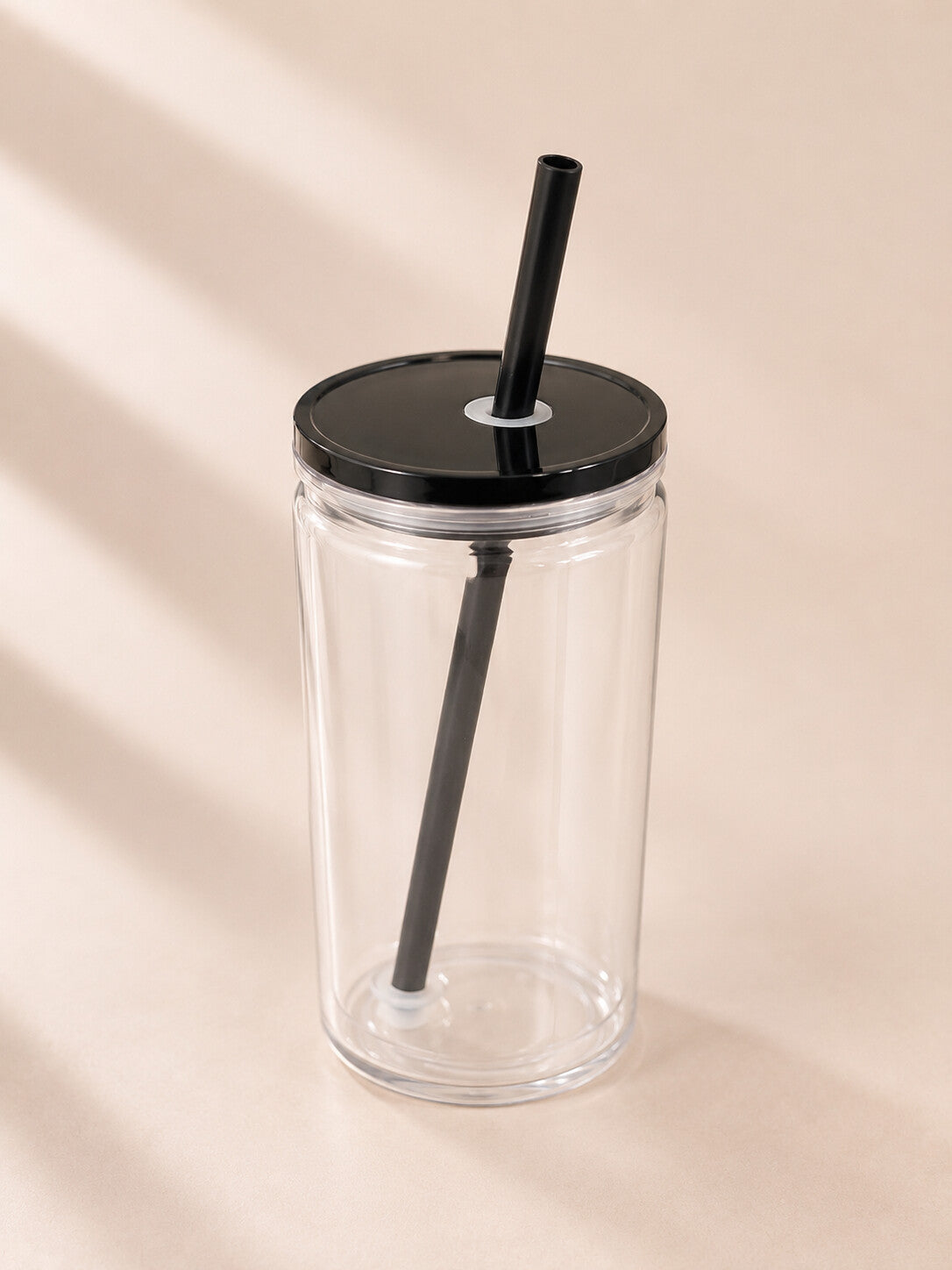 Snowglobe tumbler tappo nero