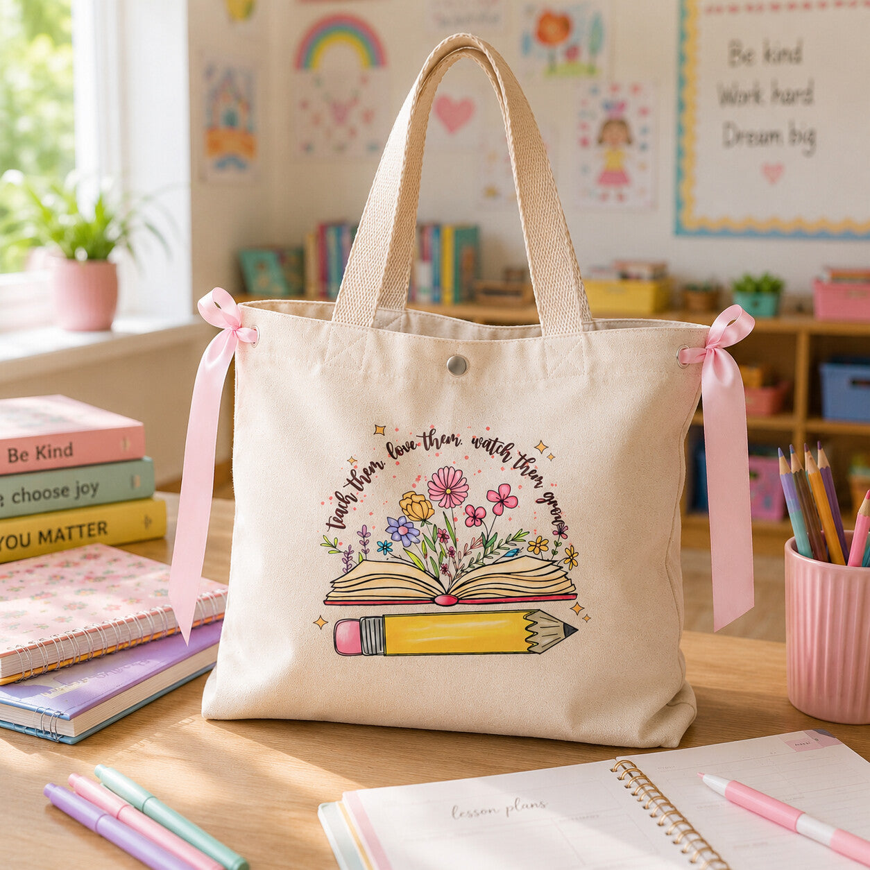 Borsa MAIA — Insegna, Ama, Guarda Crescere