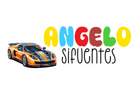 Etichetta tema Auto Sportiva